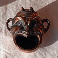 Scultura Bocca del Diavolo in bronzo 