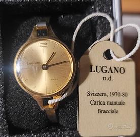 Orologio manuale Lugano Swiss bracciale