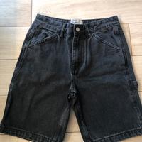 Pantaloncino jeans nero