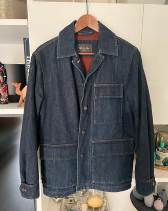 Giubbotto in cachemire e denim Loro Piana