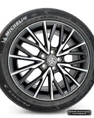 Cerchi originali Toyota 18" + Michelin Pri