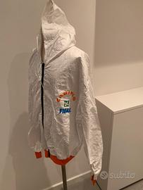 K-Way in tyvek vintage anni '80 sponsor Cariplo