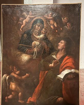 Quadro dipinto Olio su tela