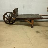 Carriola antica epoca anni30 integra giardino