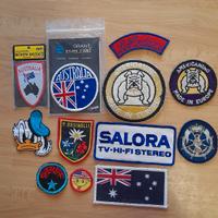 Lotto patch toppe vintage anni 80/90