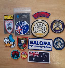 Lotto patch toppe vintage anni 80/90