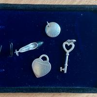 Tiffany 4 Pendenti Tutti Autentici In Argento 925