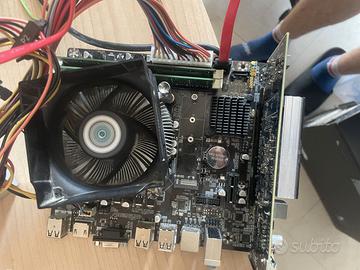 combo pc: scheda madre, scheda video, cpu, dissipa