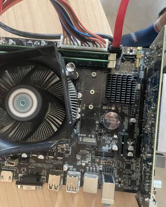 combo pc: scheda madre, scheda video, cpu, dissipa