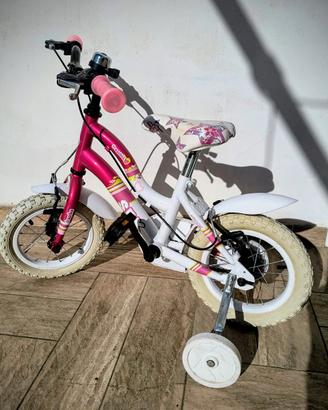 SBK Fragolina Bicicletta Bambina con rotelle