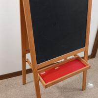 Lavagna a cavalletto + Kit 200 gessi rotondi: lava