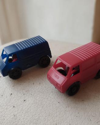 Kinder sorpresa (anni '80 / '90) furgoni pull back