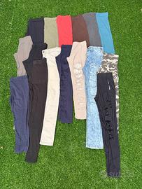 Lotto 16 leggings e jeggings donna