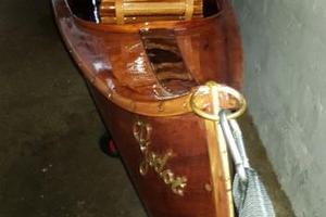 Canottaggio Canoa canadese in mogano -RIBASSO