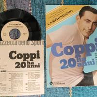 Fascicolo Fausto Coppi con disco 45 giri
