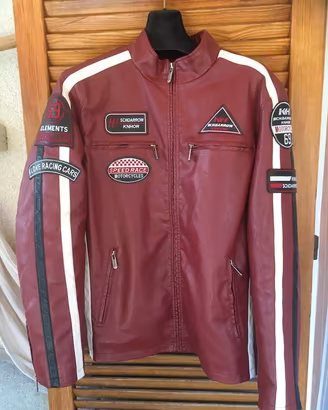 Giacca moto invernale uomo