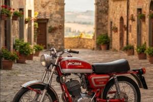 MotoMorini 125  cc  tenuto  amatoriale  