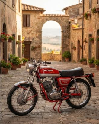 MotoMorini 125  cc  tenuto  amatoriale  