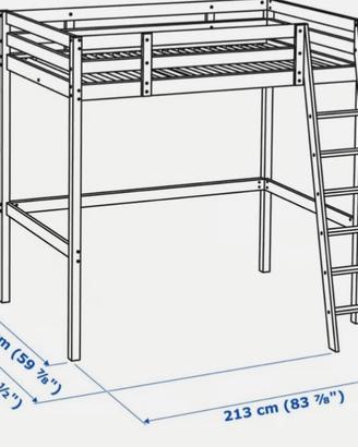 Letto una piazza e mezza IKEA STORA