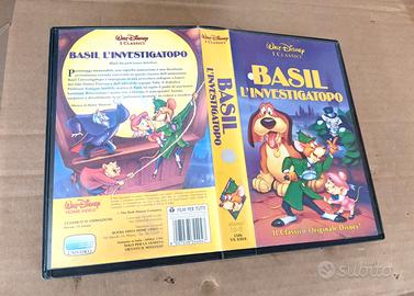 Basil L'investigatopo Vhs Disney Cartoni 1993