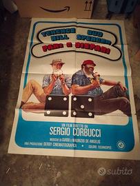 blocco manifesti Bud spencer e Terence hill