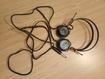 cuffie telegrafo bachelite metà secolo