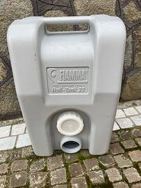 TANICA PORTATILE ROLL-TANK 23 W GRIGIO - H.25CM