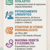Insegnante esperta: ripetizioni Inglese e Tedesco