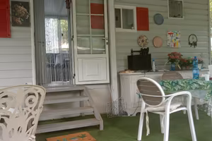 Casa su ruote stanziale in camping