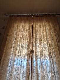 Tenda doppia color crema