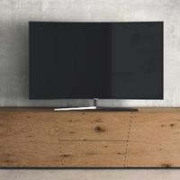 Porta tv rovere nodato spazzolato Cod 253M