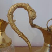 Anfore vintage placcate in oro