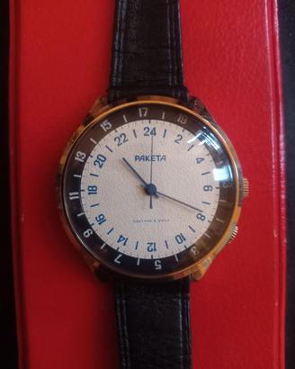 OROLOGIO  RAKETA   MOD. 24 ORE  ( U.R.S.S. )