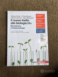 Libro "Il nuovo invito alla biologia.blu"