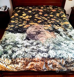 Trapunta fantasia gatto double face 