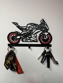 APPENDICHIAVI DA MURO  STAMPATI IN 3D PANIGALE V4