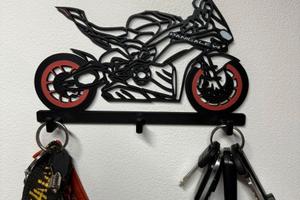 APPENDICHIAVI DA MURO  STAMPATI IN 3D PANIGALE V4