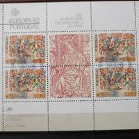 Francobolli Portogallo 1982 foglietto Europa usato