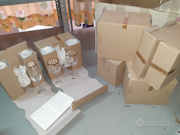 Bicchieri di cristallo NUOVI