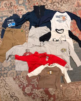 Stock vestiti bambino 12-36 mesi