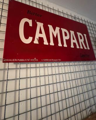 Insegna campari vintage