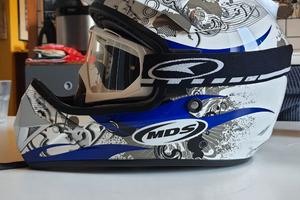 Casco da Cross MDS con Mascherina AXO (usato)