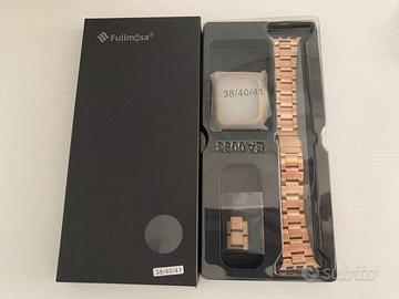 Cinturino per Apple Watch 38/40/41 in metallo oro