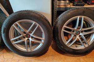Set Cerchi+ Gomme inv. Originali Alfa Romeo 16"