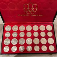 MONETE ARGENTO OLIMPIADI MONTREAL 1976