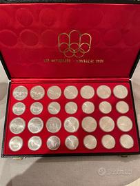 MONETE ARGENTO OLIMPIADI MONTREAL 1976