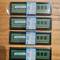 16GB RAM DDR3 ECC Samsung (4x4GB) PC3-12800E per W