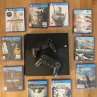 Play station 4 con 10 giochi