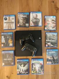 Play station 4 con 10 giochi