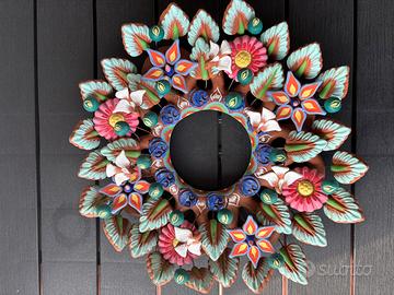 Decorazione terracotta messicana